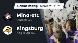 Recap: Minarets  vs. Kingsburg  2021