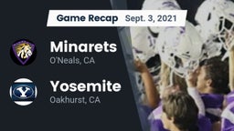 Recap: Minarets  vs. Yosemite  2021