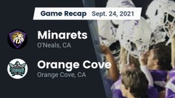 Recap: Minarets  vs. Orange Cove  2021