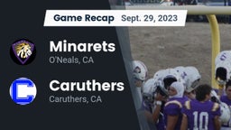Recap: Minarets  vs. Caruthers  2023