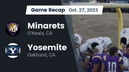 Recap: Minarets  vs. Yosemite  2023