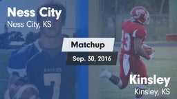Matchup: Ness City High vs. Kinsley  2016