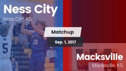 Matchup: Ness City High vs. Macksville  2017