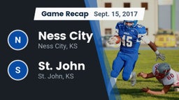 Recap: Ness City  vs. St. John  2017