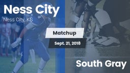 Matchup: Ness City High vs. South Gray  2018