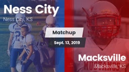 Matchup: Ness City High vs. Macksville  2019