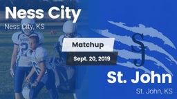 Matchup: Ness City High vs. St. John  2019