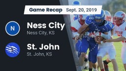 Recap: Ness City  vs. St. John  2019
