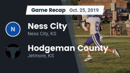 Recap: Ness City  vs. Hodgeman County  2019