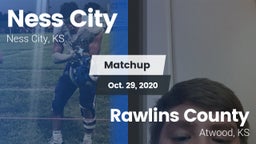Matchup: Ness City High vs. Rawlins County  2020