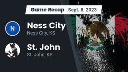 Recap: Ness City  vs. St. John  2023