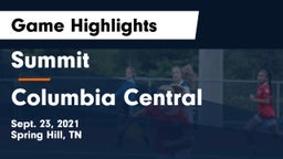 Summit  vs Columbia Central  Game Highlights - Sept. 23, 2021