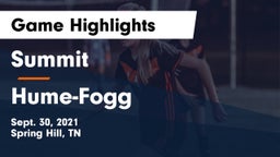 Summit  vs Hume-Fogg Game Highlights - Sept. 30, 2021