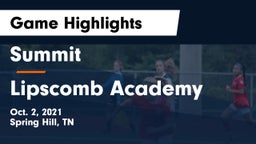 Summit  vs Lipscomb Academy Game Highlights - Oct. 2, 2021