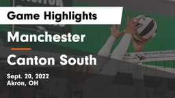 Manchester  vs Canton South  Game Highlights - Sept. 20, 2022