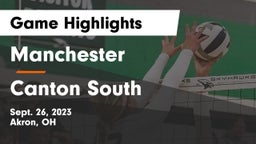Manchester  vs Canton South  Game Highlights - Sept. 26, 2023