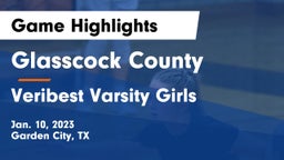 Glasscock County  vs Veribest Varsity Girls Game Highlights - Jan. 10, 2023