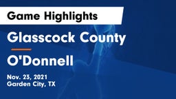 Glasscock County  vs O'Donnell  Game Highlights - Nov. 23, 2021