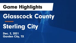 Glasscock County  vs Sterling City  Game Highlights - Dec. 2, 2021
