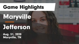 Maryville  vs Jefferson  Game Highlights - Aug. 31, 2020