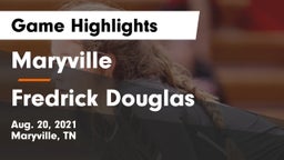 Maryville  vs Fredrick Douglas Game Highlights - Aug. 20, 2021