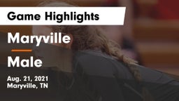 Maryville  vs Male  Game Highlights - Aug. 21, 2021