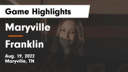 Maryville  vs Franklin  Game Highlights - Aug. 19, 2022
