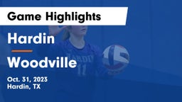 Hardin  vs Woodville  Game Highlights - Oct. 31, 2023