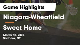 Niagara-Wheatfield  vs Sweet Home  Game Highlights - March 30, 2023