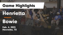Henrietta  vs Bowie  Game Highlights - Feb. 4, 2023