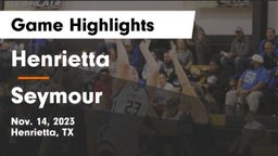 Henrietta  vs Seymour  Game Highlights - Nov. 14, 2023