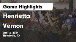 Henrietta  vs Vernon  Game Highlights - Jan. 2, 2024