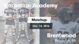 Matchup: Vincentian Academy vs. Brentwood  2016