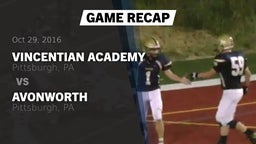 Recap: Vincentian Academy  vs. Avonworth  2016