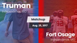 Matchup: Truman  vs. Fort Osage  2017