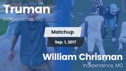 Matchup: Truman  vs. William Chrisman  2017