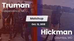Matchup: Truman  vs. Hickman  2018