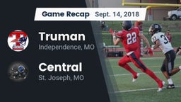 Recap: Truman  vs. Central  2018