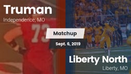 Matchup: Truman  vs. Liberty North 2019