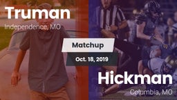 Matchup: Truman  vs. Hickman  2019