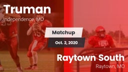 Matchup: Truman  vs. Raytown South  2020