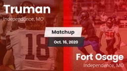Matchup: Truman  vs. Fort Osage  2020