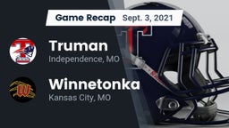 Recap: Truman  vs. Winnetonka  2021