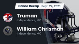 Recap: Truman  vs. William Chrisman  2021