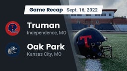 Recap: Truman  vs. Oak Park  2022