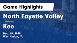 North Fayette Valley vs Kee  Game Highlights - Dec. 18, 2020