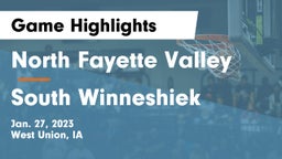 North Fayette Valley vs South Winneshiek  Game Highlights - Jan. 27, 2023