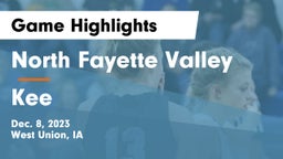 North Fayette Valley vs Kee  Game Highlights - Dec. 8, 2023