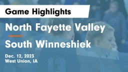 North Fayette Valley vs South Winneshiek  Game Highlights - Dec. 12, 2023