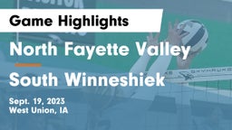 North Fayette Valley vs South Winneshiek  Game Highlights - Sept. 19, 2023